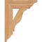 Ekena Millwork Funston Traditional Smooth Bracket, Western Red Cedar, 3 1/2"W x 14"D x 18"H BKT04X14X18FST01SWR - alternate 4